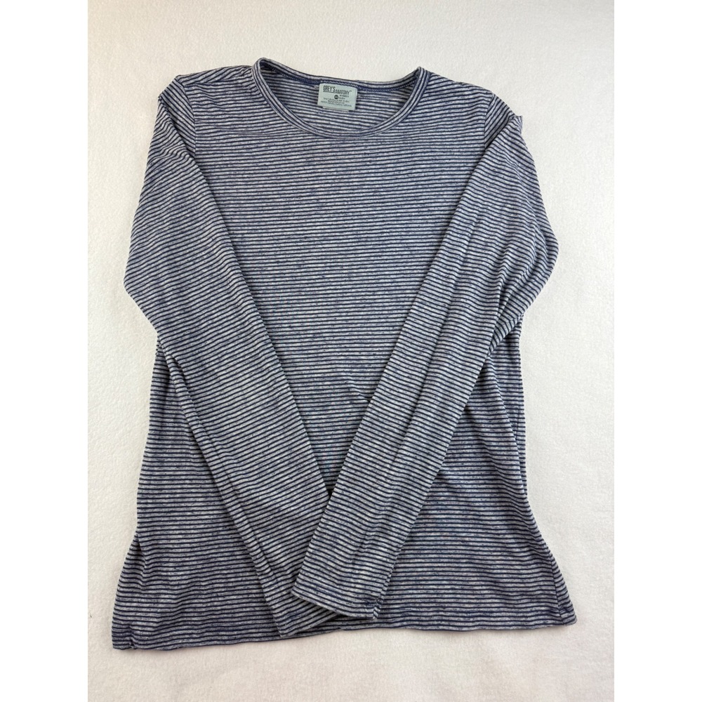 Grey's Anatomy Striped Long Sleeve T Shirt Top ABC Studios Medical TV Show Women